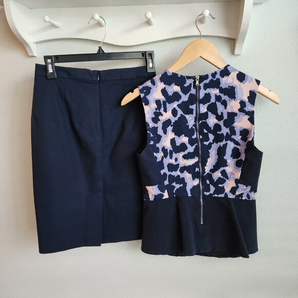 Club Monaco pencil skirt and top set US 00 - Picture 2 of 5